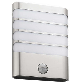Philips Raccoon 3W LED Outdoor Wall Light With PIR Stainless Steel - Warm White - 915004308801 - Return Unit