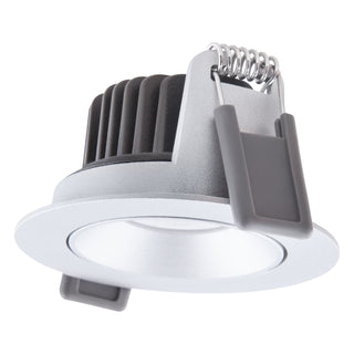 Ledvance SPOT ADJUST 8W IP20 Dimmable Downlight Silver, Warm White - 799707 - SAD08D30S