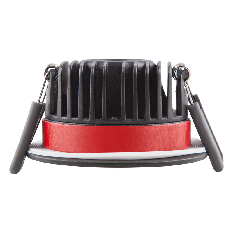 Ledvance SPOT FIRE FIX 8W IP65 Dimmable Downlight Black, Very Warm White - 000027 - SFF08D27B, Image 4 of 6