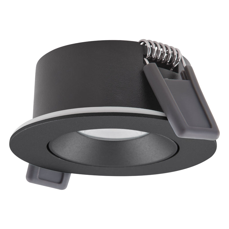 Ledvance SPOT AIR ADJUST 4W IP23 Dimmable Downlight Black, Very Warm White - 000201 - SAA04D27B, Image 1 of 6