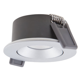 Ledvance SPOT AIR ADJUST 4W IP23 Dimmable Downlight Silver, Warm White - 000102 - SAA04D30S