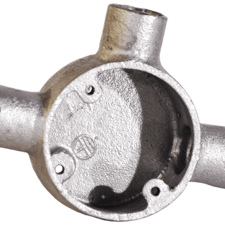 Deta TTE Galvanised Tee Box 20mm - DT23120G