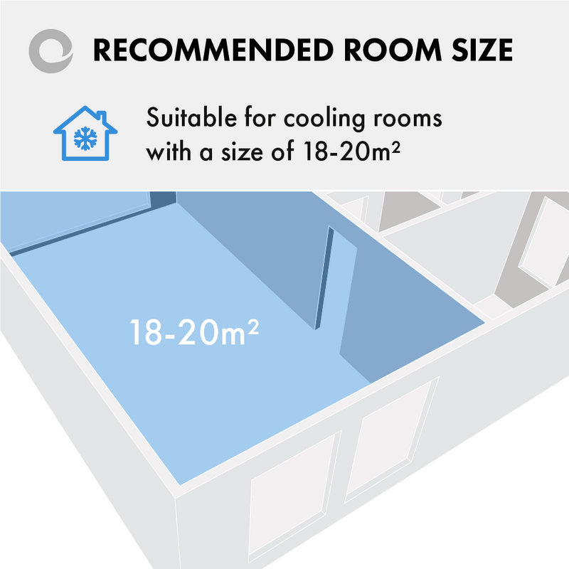 Devola Master 9000 BTU Portable Air Conditioner With Remote Control - White - DVAC09CW - Return Unit, Image 10 of 10