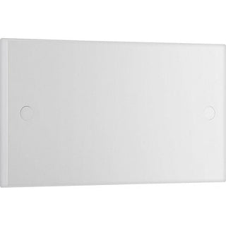 BG 900 Series 2 Gang Blank Plate - White  - 905W