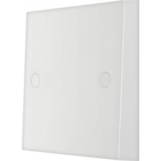 BG 900 Series 20A 1 Gang Flex Outlet Plate - White  - 954W
