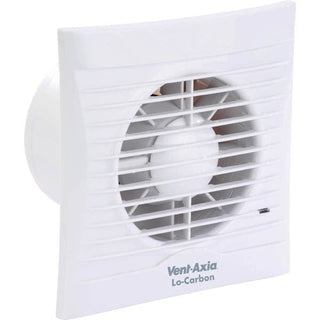 Vent-Axia Silhouette 100B Axial Bathroom, Kitchen and Toilet Fan - 454055 - Return Unit