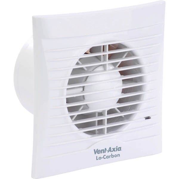Vent-Axia Silhouette 100B Axial Bathroom, Kitchen and Toilet Fan - 454055 - Return Unit, Image 1 of 1