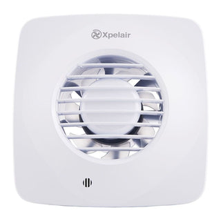 Xpelair DX100S Standard Square Extractor Fan with Wall Kit - 93025AW - Return Unit