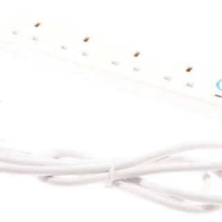 Deta 4 Gang 13A Extension Lead with Surge 2m - S4W2MP