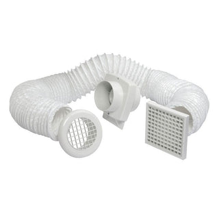 Manrose Intervent 4inch. In-Line Shower Fan - VSF100S - Return Unit