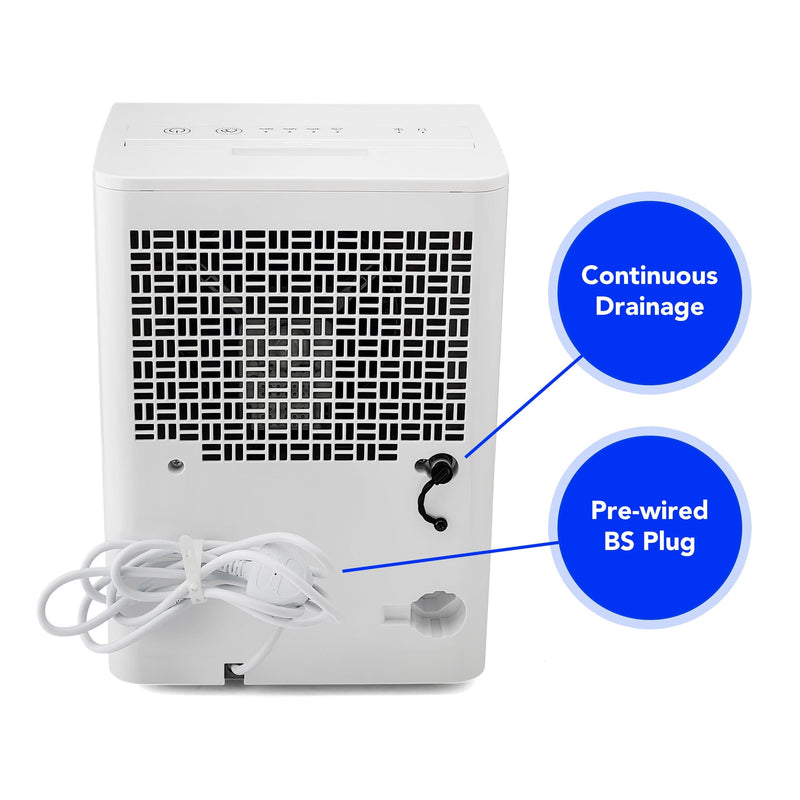 Midea DE 10L Portable Dehumidifier - MDDE-10DEN7 - Return Unit, Image 6 of 7