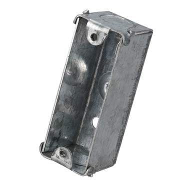 Deta 1 Gang Architrave 27mm Metal Back Box - DB169, Image 1 of 1