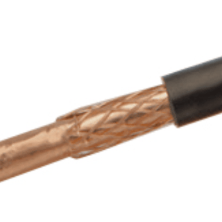 Deta CAI Approved - CT100 Satellite Coax Cable 100m - Black - DT535BK