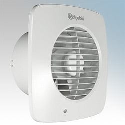 Xpelair DX150HTS Simply Silent 6/150mm Square Extractor Fan w/ Humidistat And Timer - 93076AW - Return Unit