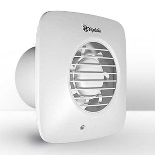 Xpelair DX100PIRS Square PIR Control Extractor Fan with Wall Kit - 93030AW - Return Unit