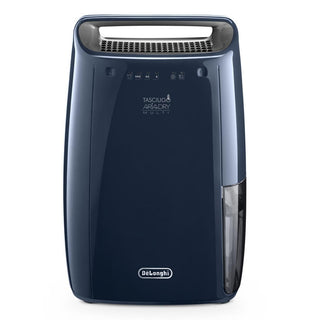 DeLonghi DEX16F Dehumidifier with 16L/24h Humidity Absorption in Blue - Return Unit