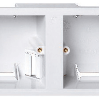 Deta Dual 1 Gang 35mm Dry Lining Box - DB2545