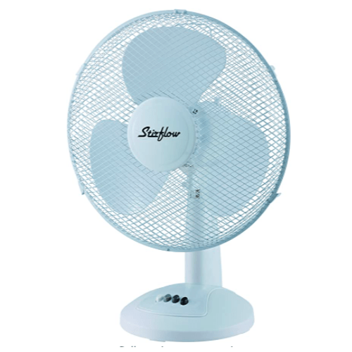 Stirflow 45W 3 Speed 16-inch Desk Fan - White - SFG16D - Return Unit, Image 2 of 2