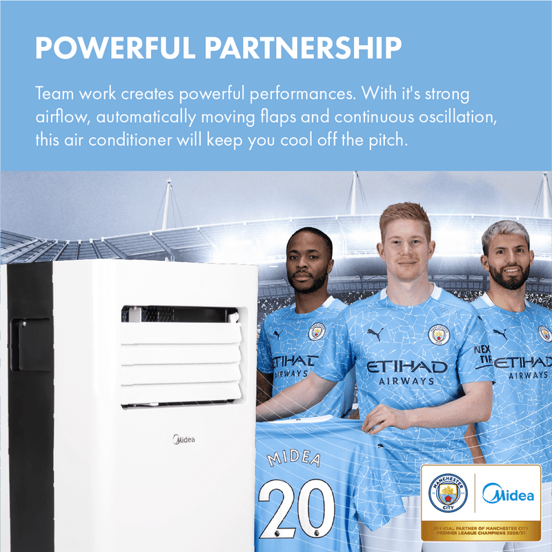 Midea Comfee 9000 BTU Portable Air Conditioner - White - MPPH-09E - Return Unit, Image 8 of 10