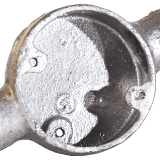 Deta TTE Galvanised Through Box 25mm - DT22125G