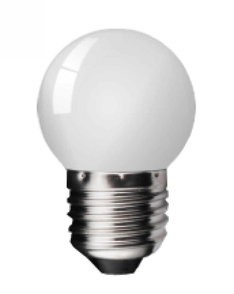 Kosnic 1W LED ES/E27 Golf Ball Daylight - KLED01GLF/E27-W, Image 1 of 1