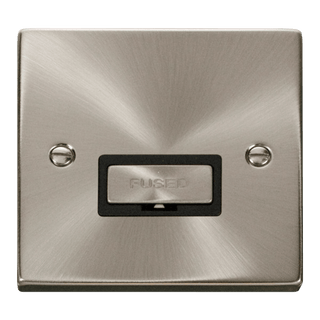 Click Scolmore Deco Ingot 13A Fused Spur Unit - VPSC750BK