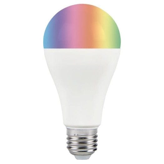 Image of a timeguard smart light bulb on a white background