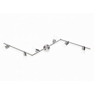 Philips Decagon 4.1W LED 6x Ceiling Spotlight Bar Nickel - Warm White - 50256170