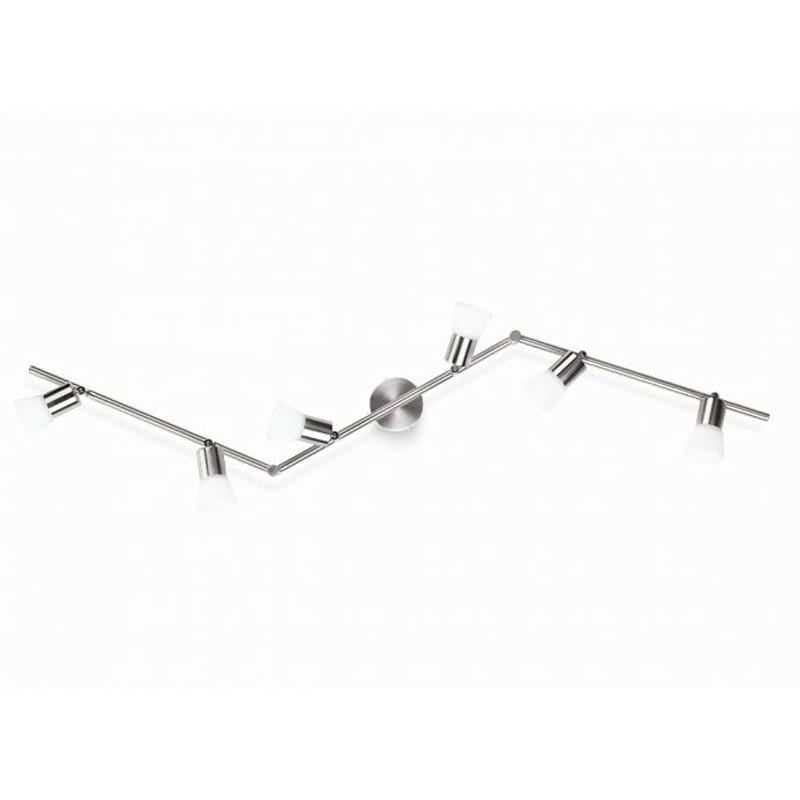 Philips Decagon 4.1W LED 6x Ceiling Spotlight Bar Nickel - Warm White - 50256170, Image 1 of 1