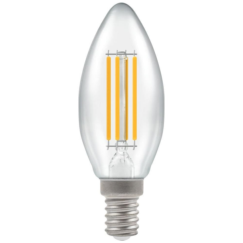 Crompton LED Candle Filament Clear 6.5W 2700K SES-E14 - CROM12783, Image 1 of 1