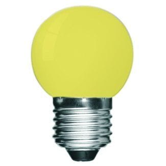 Kosnic 1W LED ES/E27 Golf Ball Yellow - KLED01GLF/E27-YELLOW