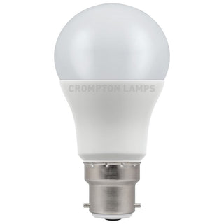 Crompton LED GLS Thermal Plastic 8.5W 2700K  BC-B22d - CROM11717