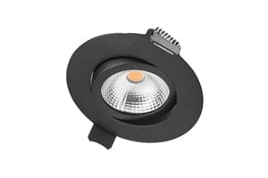 Integral LED Ultra Slim Tiltable Downlight 6.5W 65mm Cut out 4000K 670lm Dimmable - ILDL65L006, Image 1 of 1