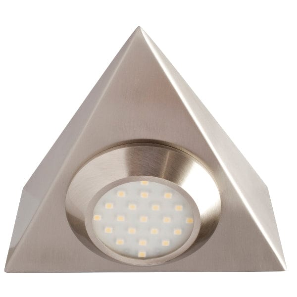 Robus Prism LED 2W Triangular Cabinet Light Mains Voltage Integrated Luminaire - R3011LED240-13
