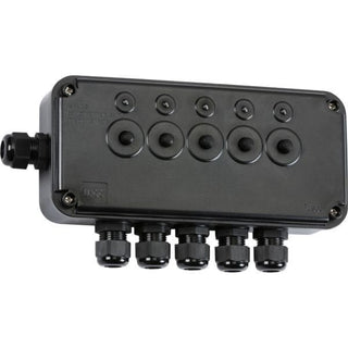 MLA Knightsbridge IP66 13A 5G Switch Box Black - OP5GBK