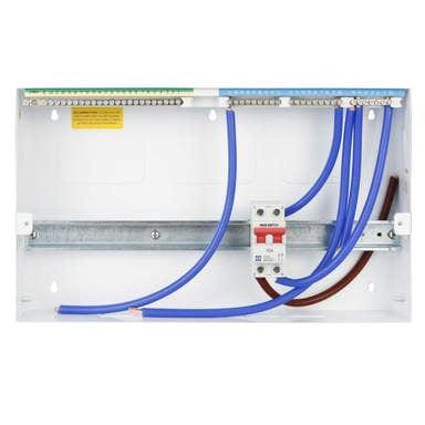 Lewden 15 Way Dual RCCB Ready Consumer Unit with 100A DP Main Switch - PRO-MX21XXM, Image 2 of 2