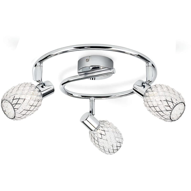 Philips Deltoid G9 Ceiling Spiral Spotlight Bar Chrome - 50273/11/E7, Image 1 of 1