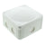 Wiska COMBI 607/Empty Junction box, White - 10060533