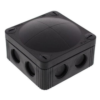Wiska COMBI 308/Empty Junction box Black - 10060581