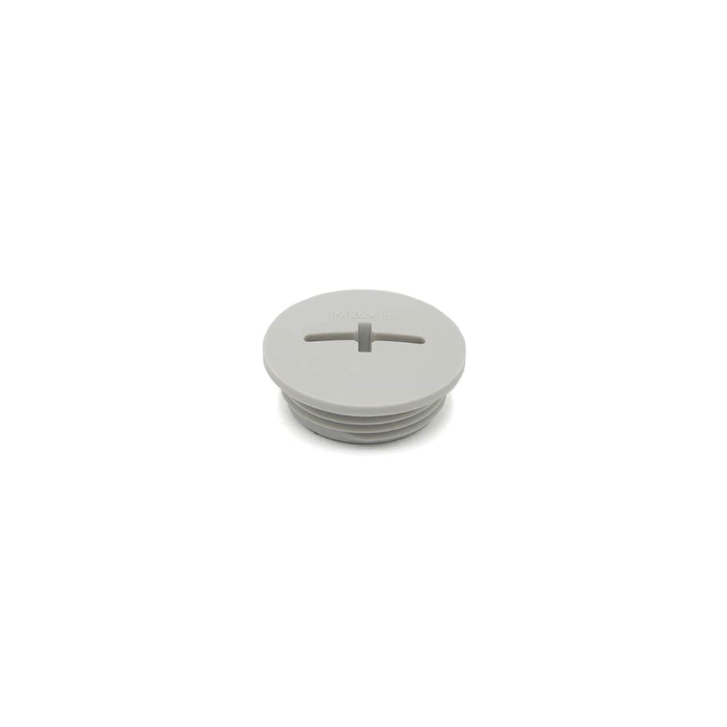 Wiska SPRINT EVSG M25 Plastic Metric Threaded Stop End Light Grey - 10 ...
