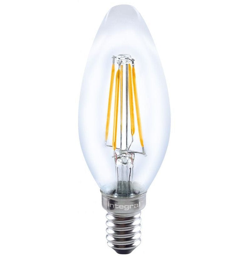 Integral 4.2W E14/SES Candle Warm White LED Bulb - ILCANDE14D050, Image 1 of 1
