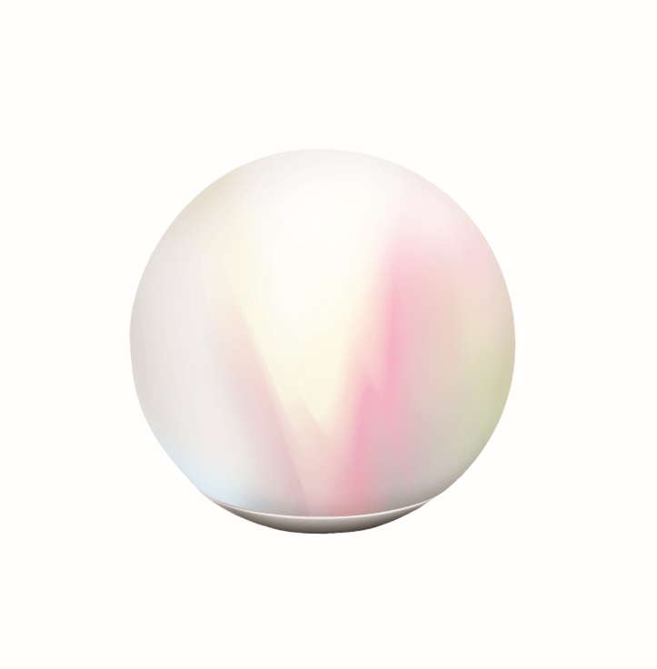 4Lite WiZ Connected SMART LED Glass Globe - Full Colours & Tuneable White WiFi - 4L1-8020, Image 1 of 10