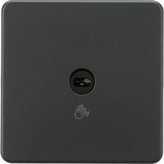 Knightsbridge 230V 1G 1-way Touchless Switch - Anthracite - SFTS1AT