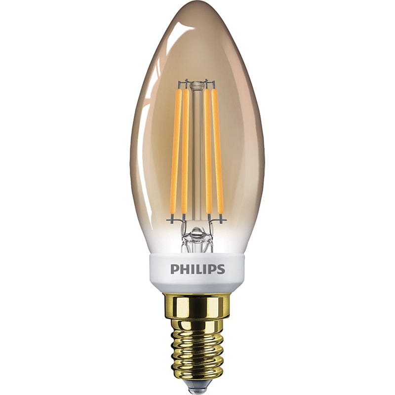 Philips CLA 5w LED E14 Candle Amber Warm White Dimmable - 81439000