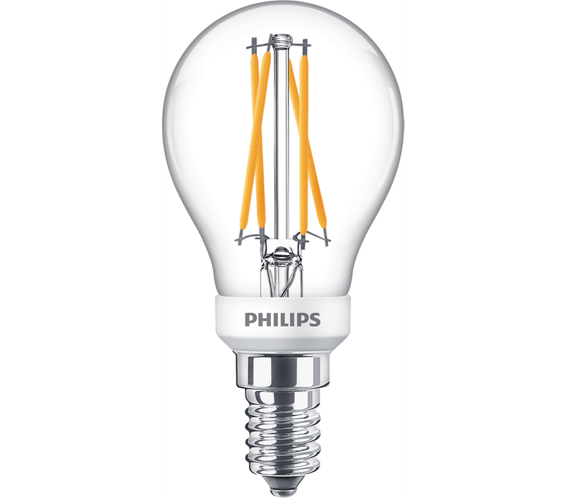 Philips Classic 3.5W E14/SES Golf Ball Dimmable Very Warm White - 64638700, Image 1 of 1