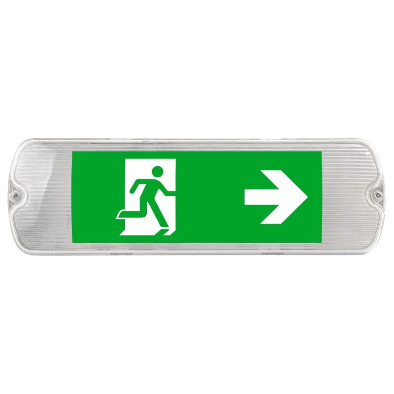 Kosnic Mulu, emergency light & Exit Sign, 5W, 190lm, 6500K, - EESN0105S65, Image 1 of 1