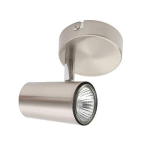 Forum Harvey Single GU10 Spotlight - Satin Nickel - INL-31775-SNIC