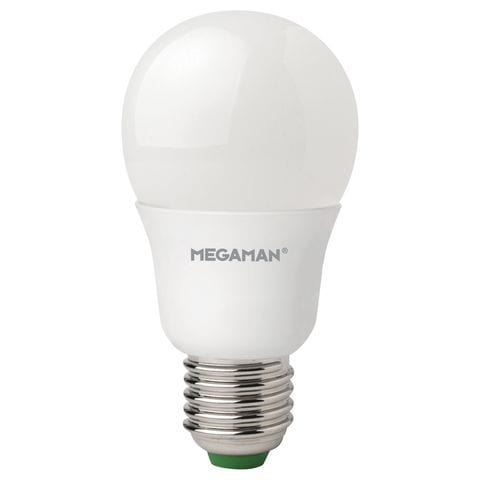 Megaman 4.8W LED ES/E27 GLS Warm White 360° 470lm - 143360, Image 1 of 1