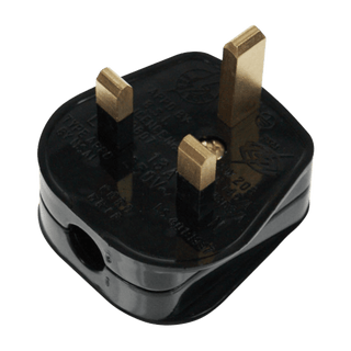Click Scolmore Essentials Uk Resiliant 13A Plug (13A) Black - PA310