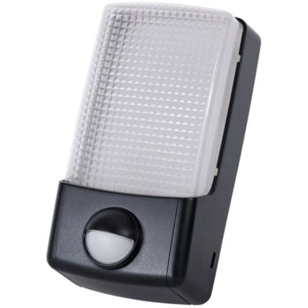 Timeguard Black 6.5W LED Energy Saver PIR Bulkhead Light - Cool White - LED88PIR, Image 1 of 1